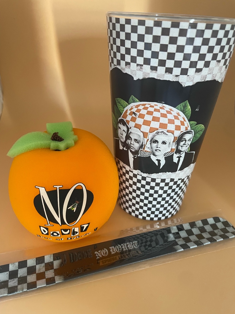 NO DOUBT Sphere Concert- Las Vegas| Stage Dropped Orange and Cup
